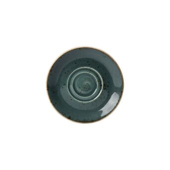 Untertasse CRAFT BLUE mit Doppelring, Ø 16,5 cm