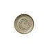 Espresso-Untertasse CRAFT PORCINI mit Doppelring, Ø 11,8 cm 