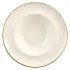 Teller SEASONS tief rund breite Fahne, Ø 30 cm, OATMEAL