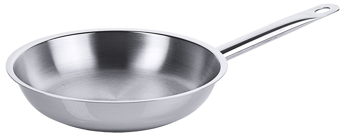 Bratpfanne Ø 20 cm, Edelstahl 18/10 hochglänzend