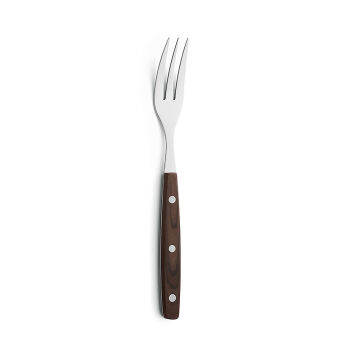Steakgabel PORTERHOUSE, Edelstahl 18/0 hochglanzpoliert, ABS-Griff in Holzoptik