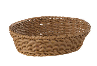 Korb PROFI LINE oval, 25 x 19 cm, PP beige