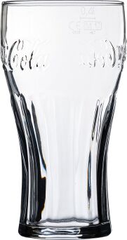 Coca-Cola Glas CONTOUR, 46 cl, 0,4l /-/