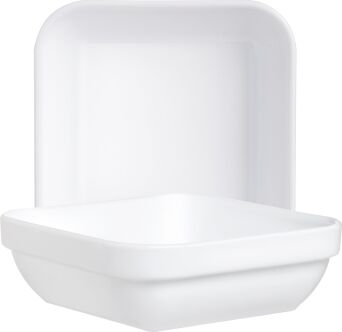 Schale RESTRAURANT WHITE quadratisch, 11 x 11 cm, weiß