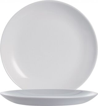 Teller EVOLUTIONS GRANIT flach rund coup, Ø 19 cm, granit