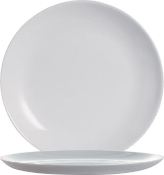 Teller EVOLUTIONS GRANIT flach rund coup, Ø 25 cm, granit