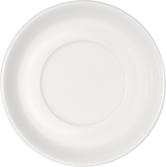 Kombi-Untertasse SYSTEMLINE rund, Ø 14 cm, weiß