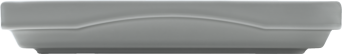 Platte AIRFLOW ESSENTA rechteckig 18 x 12 cm, GRAY