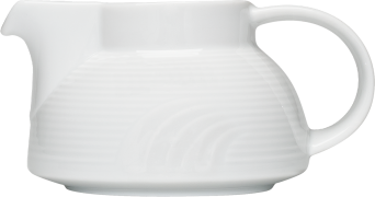 Unterteil zu Teekanne CARAT, 0,35 ltr., weiß mit Relief