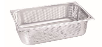 G-KEN 1/1-95 mm tief, Gastronorm-Kocheinsatz gelocht, Edelstahl