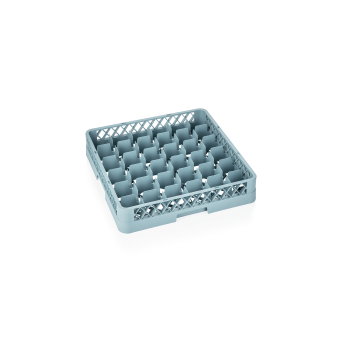 Gläserspülkorb DISH RACK 98, PP blau, 36 Einteilungen