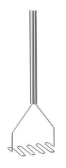 Kartoffelstampfer, 81cm lang, Edelstahl