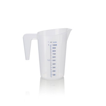 Messbecher 1000 ml, PP, mit 50 ml Skalierung