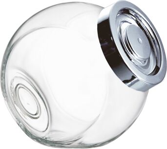Bonbonniere PANDORA, 220 cl, mit chromfarbenem Kunststoffdeckel