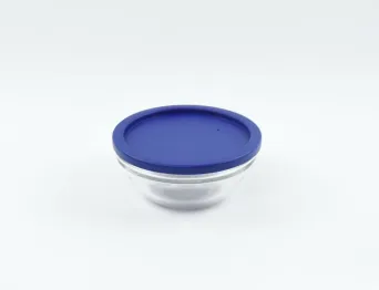 EURO-Deckel rund blau, Ø 125 mm, PP