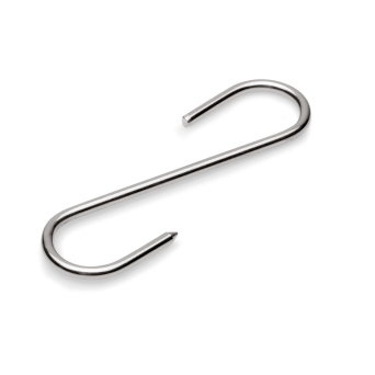 Fleischhaken, 8 cm lang, CNS