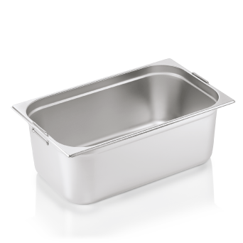 GN 1/1-200 tief, GN CORE Gastronormbehälter mit Fallgriffen, CNS 