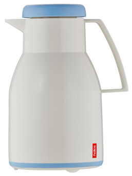 Isolierkanne WASH S+, 1,0 ltr., weiß, Kunststoffkorpus 