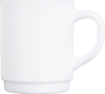 Kaffeebecher RESTAURANT WHITE, 25 cl, weiß