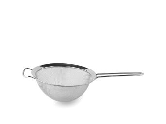 Küchensieb mittel extrabreiter Rand, Ø 20 cm, Edelstahl