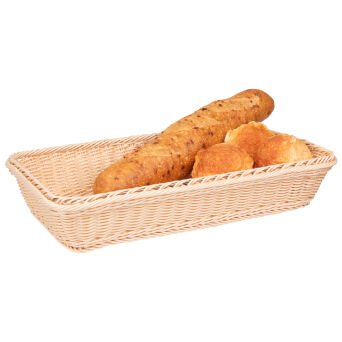 Buffetkorb GN LINE GN 1/1 rechteckig, Höhe 10,5 cm, hellbeige