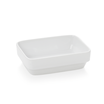 Schale HAMBURG SYSTEM rechteckig, 11,5 x 8 cm, weiß