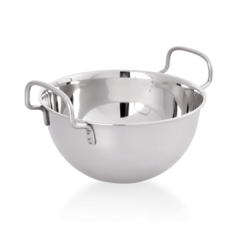 Schneeschlagkessel CNS, Ø 35 cm, 12 ltr.