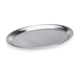 Coffee House Tablett oval, 26,5 x 19,5 cm Edelstahl