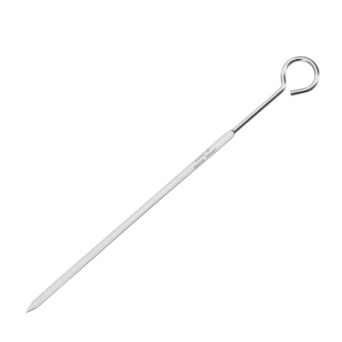 Schaschlikspieß, 23 cm lang, Edelstahl 18/10