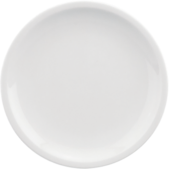 Teller FORM 898 flach rund coup, Ø 28 cm, weiß