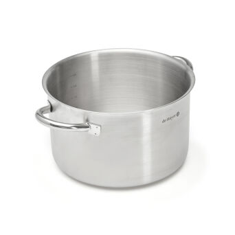 Topf PRIM'APPETY, Ø 24 cm, 14,5 cm hoch, Edelstahl, Induktionsgeeignet