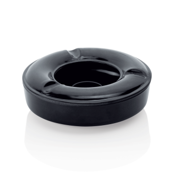 Windascher 2-teilig, Ø 12,5 cm, Melamin schwarz
