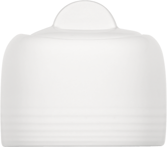 Zuckerdose DIALOG mit Deckel, 0,18 ltr., weiß mit Relief