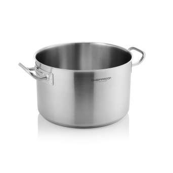 Fleischtopf CHEFPROOF Ø 28 cm, Edelstahl 18/10, Induktionsgeeignet