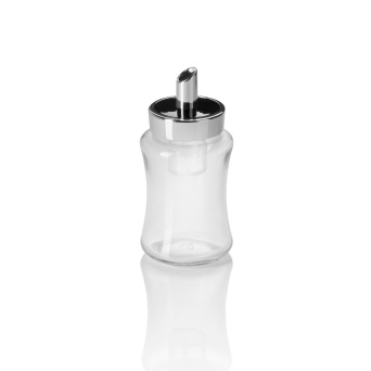 Zuckerspender, 220 ml, Glas/Kunststoff
