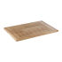 Brotschneidebrett 2-teilig, 53 x 32,5 cm, Holz braun