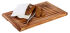Brotschneidebrett AKAZIA, 2-teilig, 60 x 40 cm, Akazienholz braun