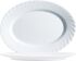 Platte TRIANON WHITE oval, 28,8 x 21,5 cm, weiß