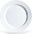 Platzteller TRIANON WHITE flach rund Fahne, Ø 31 cm, weiß