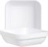 Schale RESTRAURANT WHITE quadratisch, 11 x 11 cm, weiß