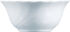 Schale TRIANON WHITE, Ø 12 cm, weiß