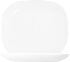 Snackteller SOLUTIONS WHITE flach rechteckig, 21 x 19 cm, weiß