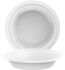 Teller AUTONOMY WHITE tief rund Fahne, Ø 23 cm, weiß