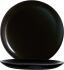 Teller EVOLUTIONS BLACK flach rund coup, Ø 19 cm, schwarz