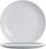 Teller EVOLUTIONS GRANIT flach rund coup, Ø 25 cm, granit