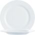 Teller INTENSITY WHITE flach rund Fahne, Ø 16 cm, weiß