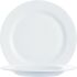 Teller INTENSITY WHITE flach rund Fahne, Ø 20,5 cm, weiß