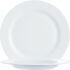 Teller INTENSITY WHITE flach rund Fahne, Ø 25,5 cm, weiß