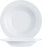 Teller INTENSITY WHITE tief rund Fahne, Ø 22 cm, weiß