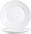 Teller RESTAURANT WHITE flach rund Fahne, Ø 15,5 cm, weiß